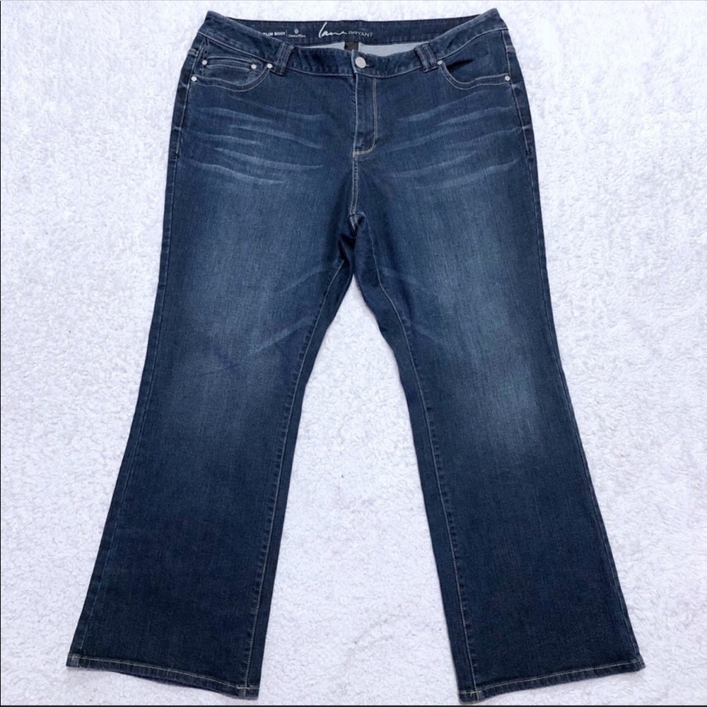 Lane Bryant Slim Boot Jeans Size 22 Petite - Picture 2 of 7